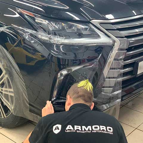 Бронирование пленкой HEXIS Bodyfence